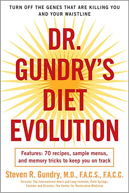 dr gundrys diet evolution dr gundrys diet evolution book cover